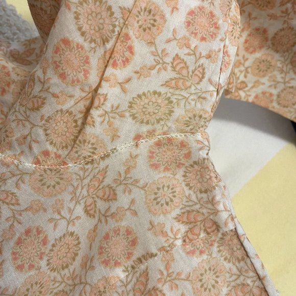 Isabel Marant-style floral 100% cotton blouse - Picture 10 of 11